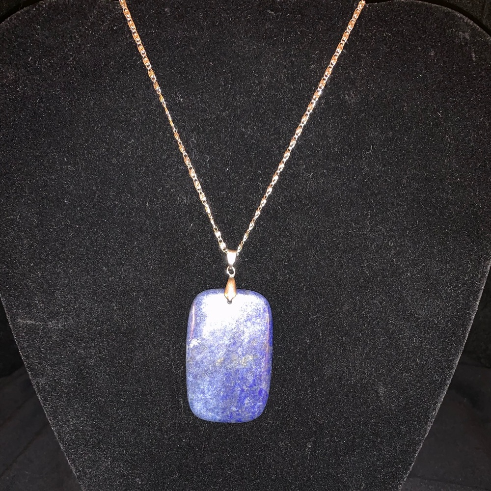 Lapis Lazuli Pendant Necklace